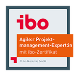 ibo Badge: Agiler Projektmanagement-Experte mit ibo-Zertifikat ibo Badge: Agiler Projektmanagement-Experte mit ibo-Zertifikat